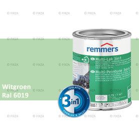 Multi- Lak 3in1 RAL 6019 Witgroen - lakverf voor Hout, Metaal en Kunststof