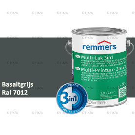 Multi- Lak 3in1 RAL 7012 Basaltgrijs - lakverf voor Hout, Metaal en Kunststof