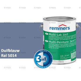 Multi- Lak 3in1 RAL 5014 Duifblauw - lakverf voor Hout, Metaal en Kunststof