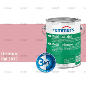 Multi- Lak 3in1 RAL 3015 Lichtroze - lakverf voor Hout, Metaal en Kunststof