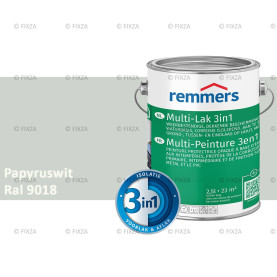 Multi- Lak 3in1 RAL 9018 Papyruswit - lakverf voor Hout, Metaal en Kunststof