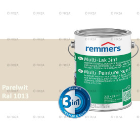 Multi- Lak 3in1 RAL 1013 Parelwit - lakverf voor Hout, Metaal en Kunststof