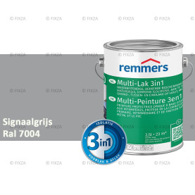 Multi- Lak 3in1 RAL 7004 Signaalgrijs - lakverf voor Hout, Metaal en Kunststof
