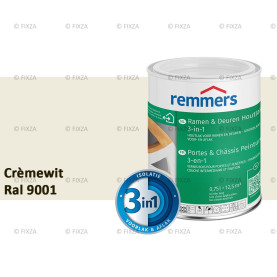 Ramen en Deuren Houtlak 3in1 RAL 9001 Cremewit - deuren en kozijnen verf voor buiten