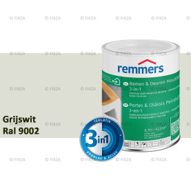Ramen en Deuren Houtlak 3in1 RAL 9002 Grijswit - deuren en kozijnen verf voor buiten