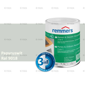 Ramen en Deuren Houtlak 3in1 RAL 9018 Papyruswit - deuren en kozijnen verf voor buiten