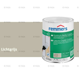 Tuinhuis beits Color Lichtgrijs, voor Hout, Metaal en Kunststof