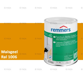 Tuinhuis beits Color RAL 1006 Maisgeel, voor Hout, Metaal en Kunststof