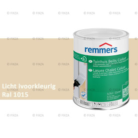 Tuinhuis beits Color RAL 1015 Licht ivoorkleurig, voor Hout, Metaal en Kunststof