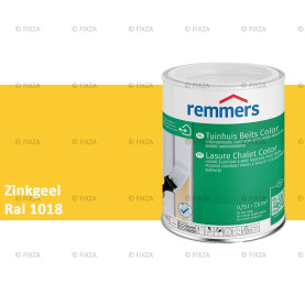 Tuinhuis beits Color RAL 1018 Zinkgeel, voor Hout, Metaal en Kunststof