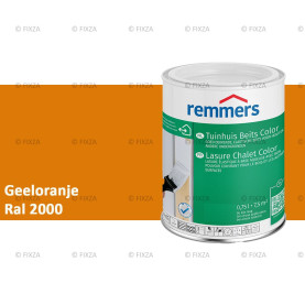 Tuinhuis beits Color RAL 2000 Geeloranje, voor Hout, Metaal en Kunststof