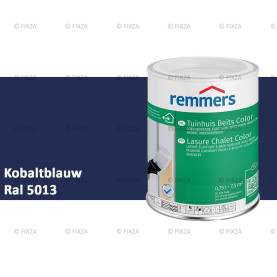 Tuinhuis beits Color RAL 5013 Kobaltblauw, voor Hout, Metaal en Kunststof