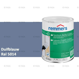 Tuinhuis beits Color RAL 5014 Duifblauw, voor Hout, Metaal en Kunststof