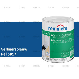 Tuinhuis beits Color RAL 5017 Verkeersblauw, voor Hout, Metaal en Kunststof