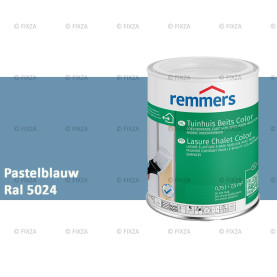 Tuinhuis beits Color RAL 5024 Pastelblauw, voor Hout, Metaal en Kunststof