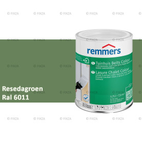 Tuinhuis beits Color RAL 6011 Resedagroen, voor Hout, Metaal en Kunststof