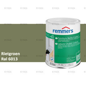 Tuinhuis beits Color RAL 6013 Rietgroen, voor Hout, Metaal en Kunststof