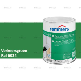 Tuinhuis beits Color RAL 6024 Verkeersgroen voor Hout, Metaal en Kunststof