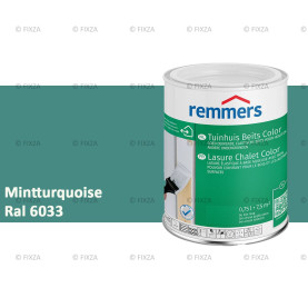 Tuinhuis beits Color RAL 6033 Mintturquoise, voor Hout, Metaal en Kunststof