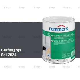 Tuinhuis beits Color RAL 7024 Grafietgrijs, voor Hout, Metaal en Kunststof