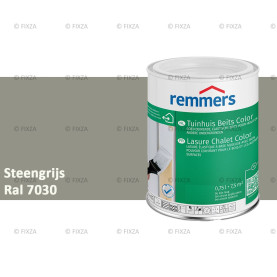 Tuinhuis beits Color RAL 7030 Steengrijs, voor Hout, Metaal en Kunststof
