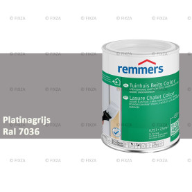 Tuinhuis beits Color RAL 7036 Platinagrijs, voor Hout, Metaal en Kunststof