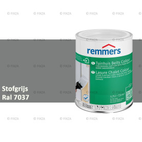 Tuinhuis beits Color RAL 7037 Stofgrijs, voor Hout, Metaal en Kunststof