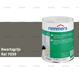 Tuinhuis beits Color RAL 7039 Kwartsgrijs, voor Hout, Metaal en Kunststof