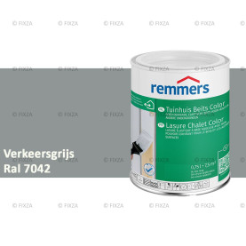 Tuinhuis beits Color RAL 7042 Verkeersgrijs A, voor Hout, Metaal en Kunststof