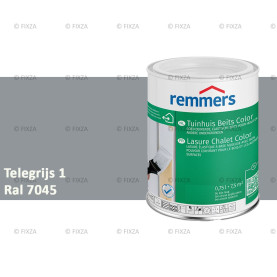 Tuinhuis beits Color RAL 7045 Telegrijs 1, voor Hout, Metaal en Kunststof