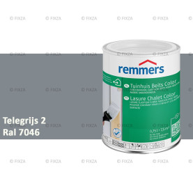 Tuinhuis beits Color RAL 7046 Telegrijs 2, voor Hout, Metaal en Kunststof