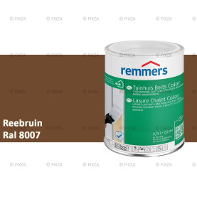 Tuinhuis beits Color RAL 8007 Reebruin, voor Hout, Metaal en Kunststof