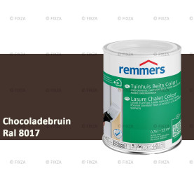 Tuinhuis beits Color RAL 8017 Chocoladebruin, voor Hout, Metaal en Kunststof
