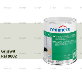 Tuinhuis beits Color RAL 9002 Grijswit, voor Hout, Metaal en Kunststof