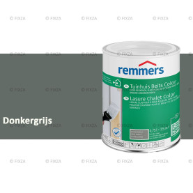 Tuinhuis beits Color Donkergrijs, voor Hout, Metaal en Kunststof