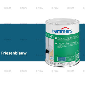 Tuinhuis beits Color Friesenblauw, voor Hout, Metaal en Kunststof