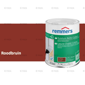 Tuinhuis beits Color Roodbruin, voor Hout, Metaal en Kunststof