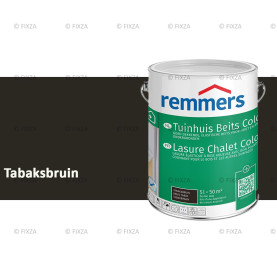 Tuinhuis beits Color Tabaksbruin, voor Hout, Metaal en Kunststof