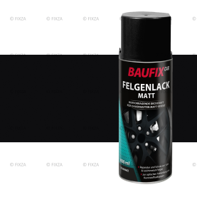 Velgenlak zwart mat 400 ml